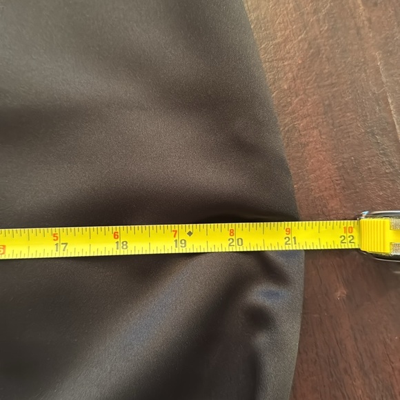 Xscape Women’s Floral Long Satin Skirt Black Size 10 - Picture 5 of 17